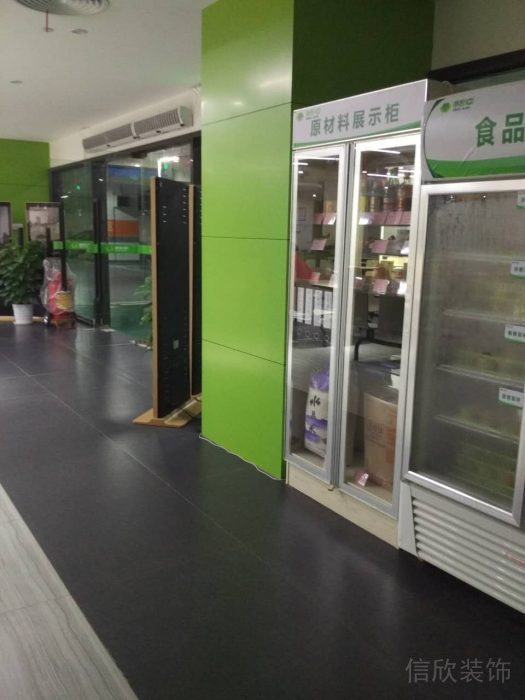深圳福田一品佳快餐廳裝修_食品展示區