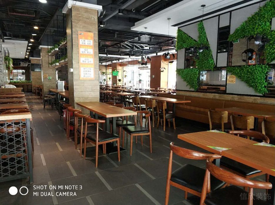 南山快餐店裝修-餐區4