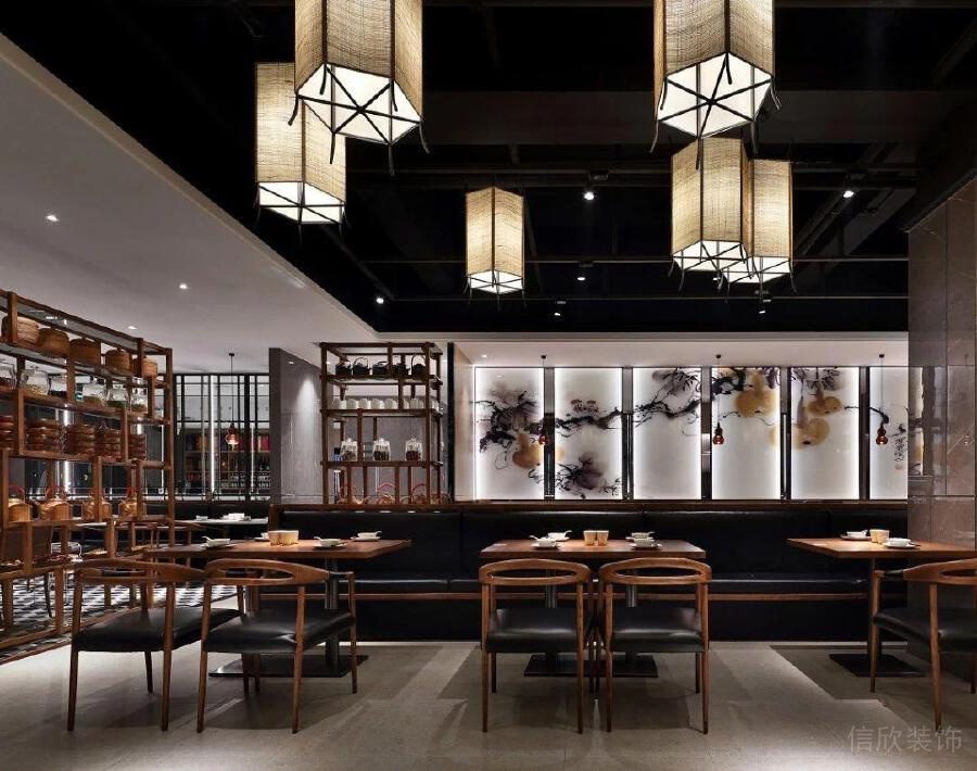 羅湖水貝中餐館一品軒——大廳展架