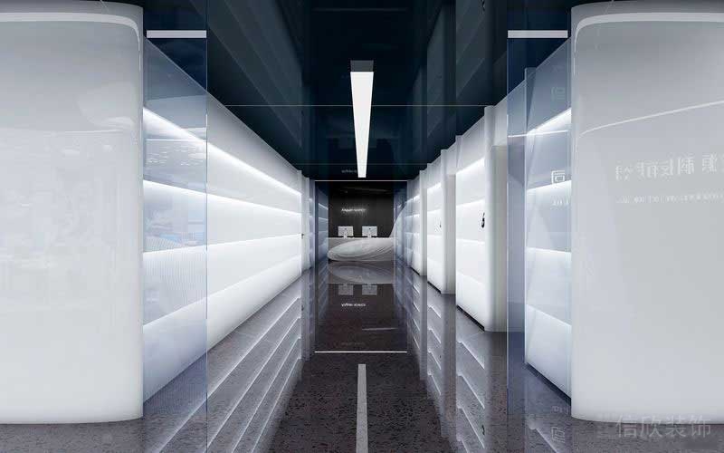 現代風格辦公室電梯廳過道