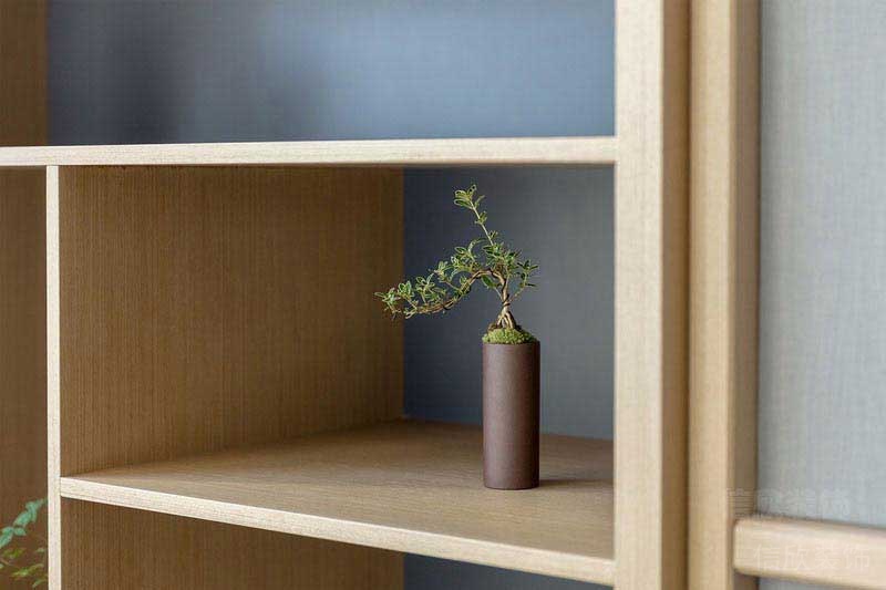 新中式風格家具綠植裝飾品