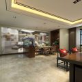 家紡廠深圳展廳裝修設計 接待區(qū)