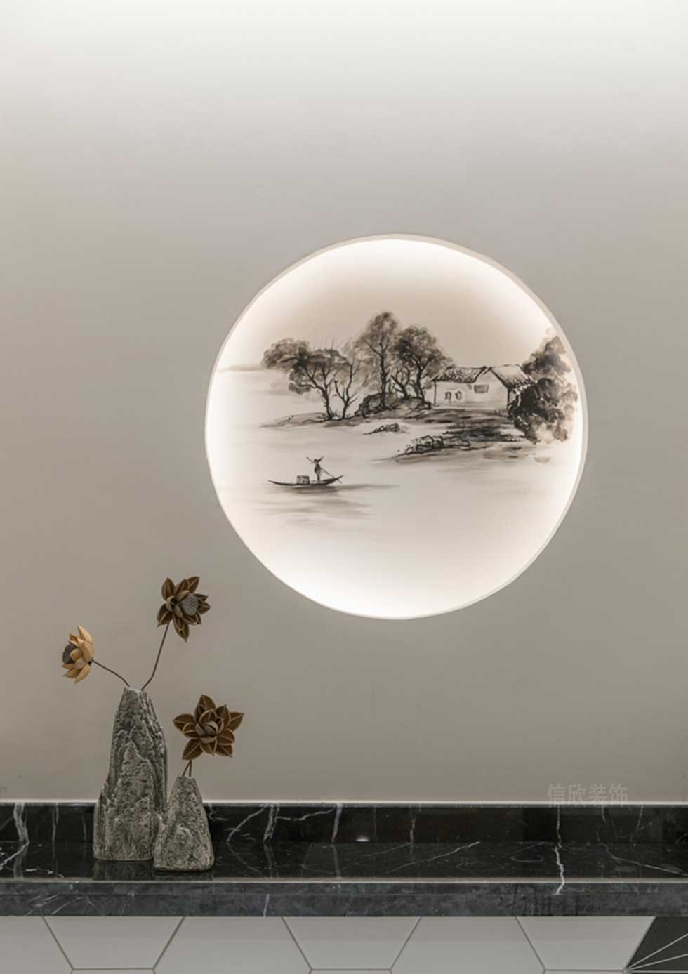 深圳羅湖美容店室內(nèi)景觀裝修設(shè)計(jì)