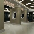 鏤空墻體過道裝修餐廳設(shè)計(jì)古典效果圖