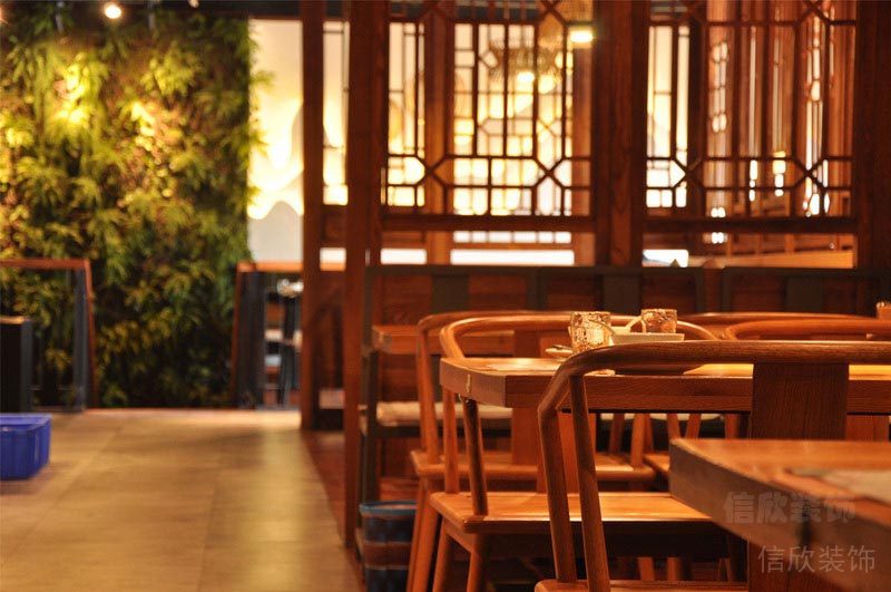 福田主題餐廳裝修設(shè)計(jì)效果圖軟裝