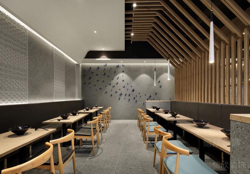 深圳華強(qiáng)北餐飲裝修設(shè)計公司案例用餐區(qū)