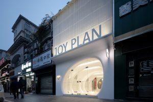 深圳市龍崗區橫崗joy Plan 女裝店裝修設計門廳